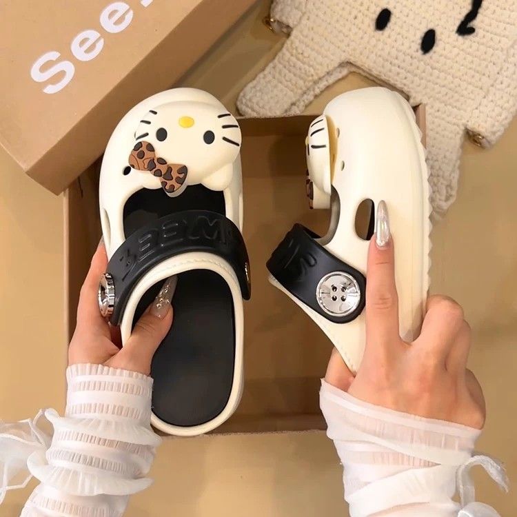 Women'S Shoes Clogs - New Hello Kitty Girls Clogs Cute