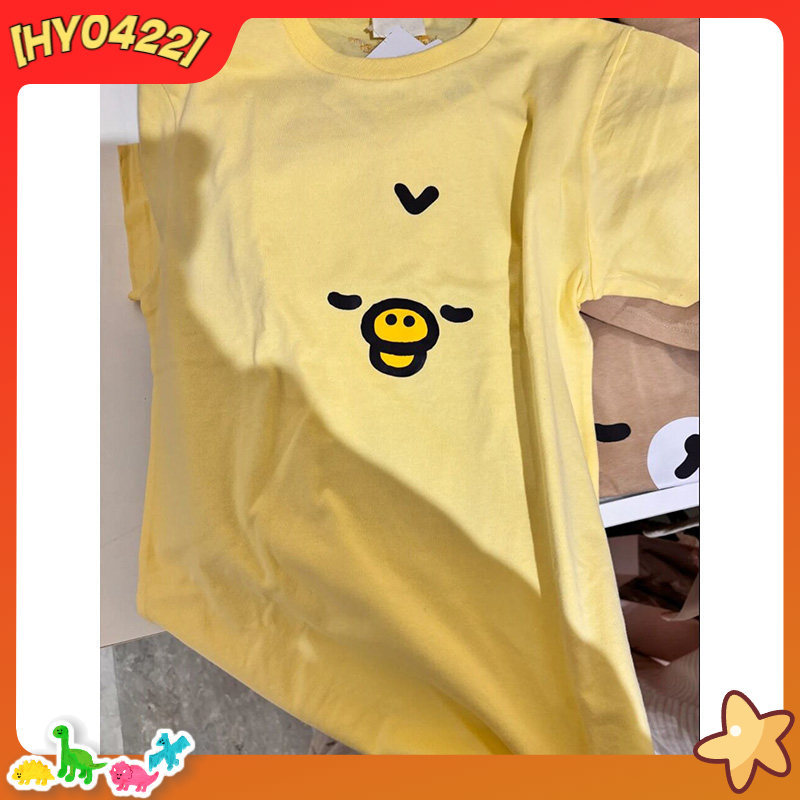 Cartoon Kiiroitori Short Sleev - Women'S Shoes For Crews ulasan dan harga
