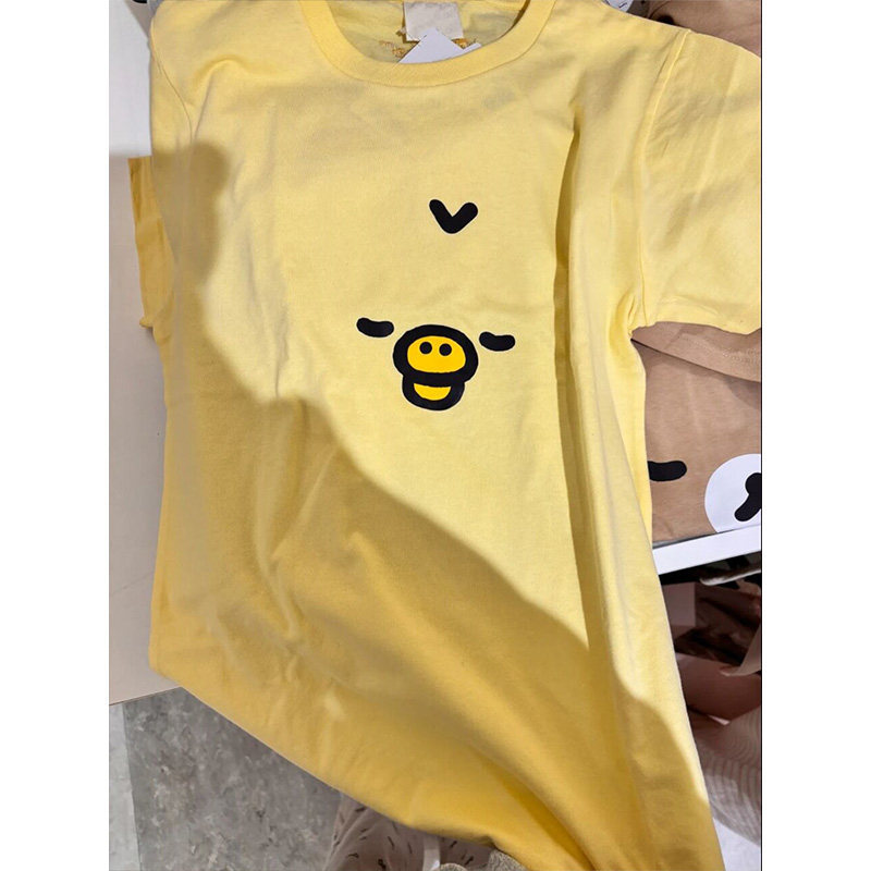 Cartoon Kiiroitori Short Sleev - Women'S Shoes For Crews ulasan dan harga