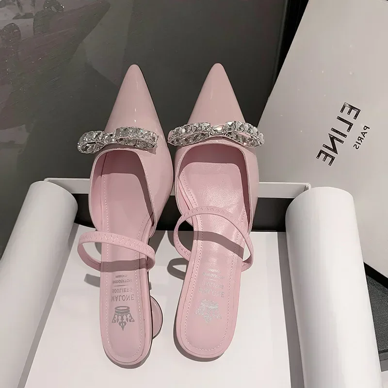 Women Patent Pink Slippers Spr - Women'S Shoes Clogs ulasan dan harga