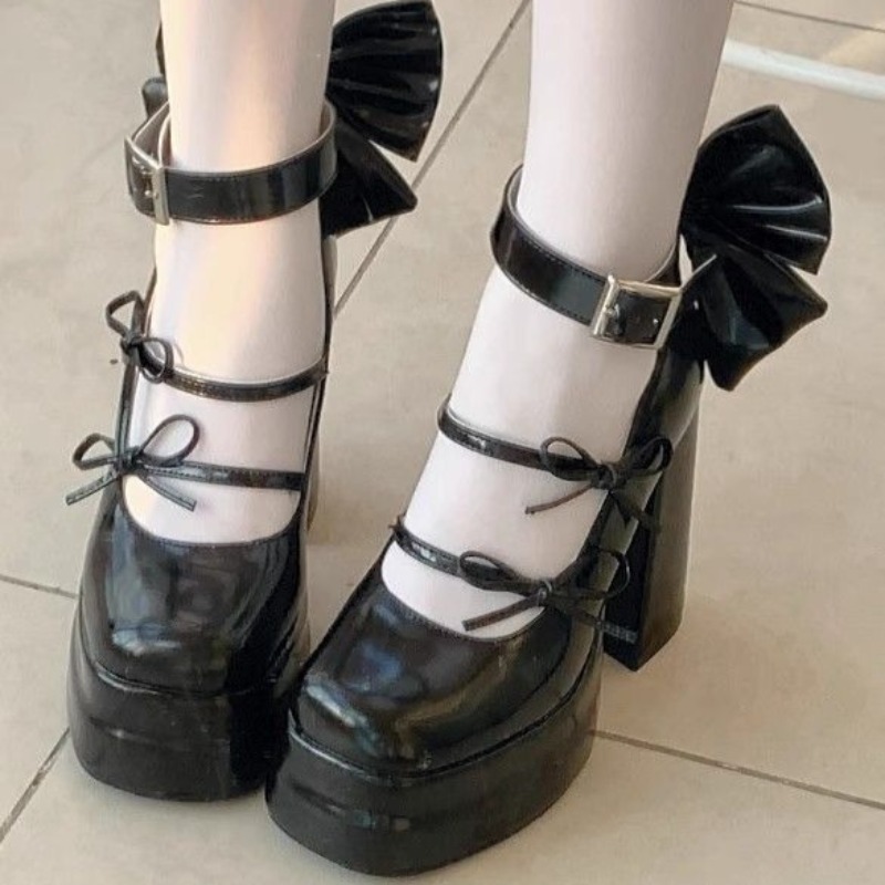 Thick Sole Women's Retro Fashi - Women'S Shoes Water Resistant ulasan dan harga