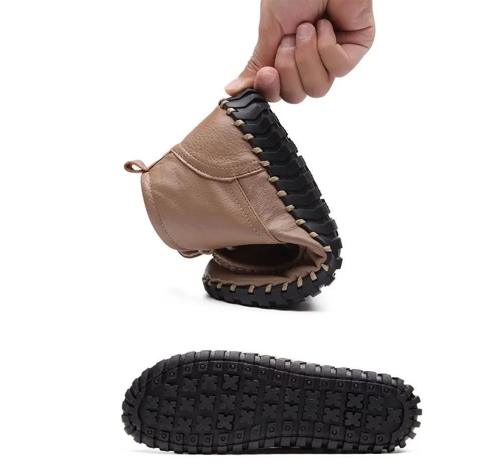 Real Leather Boots Women's Aut - Women'S Shoes Water Resistant ulasan dan harga