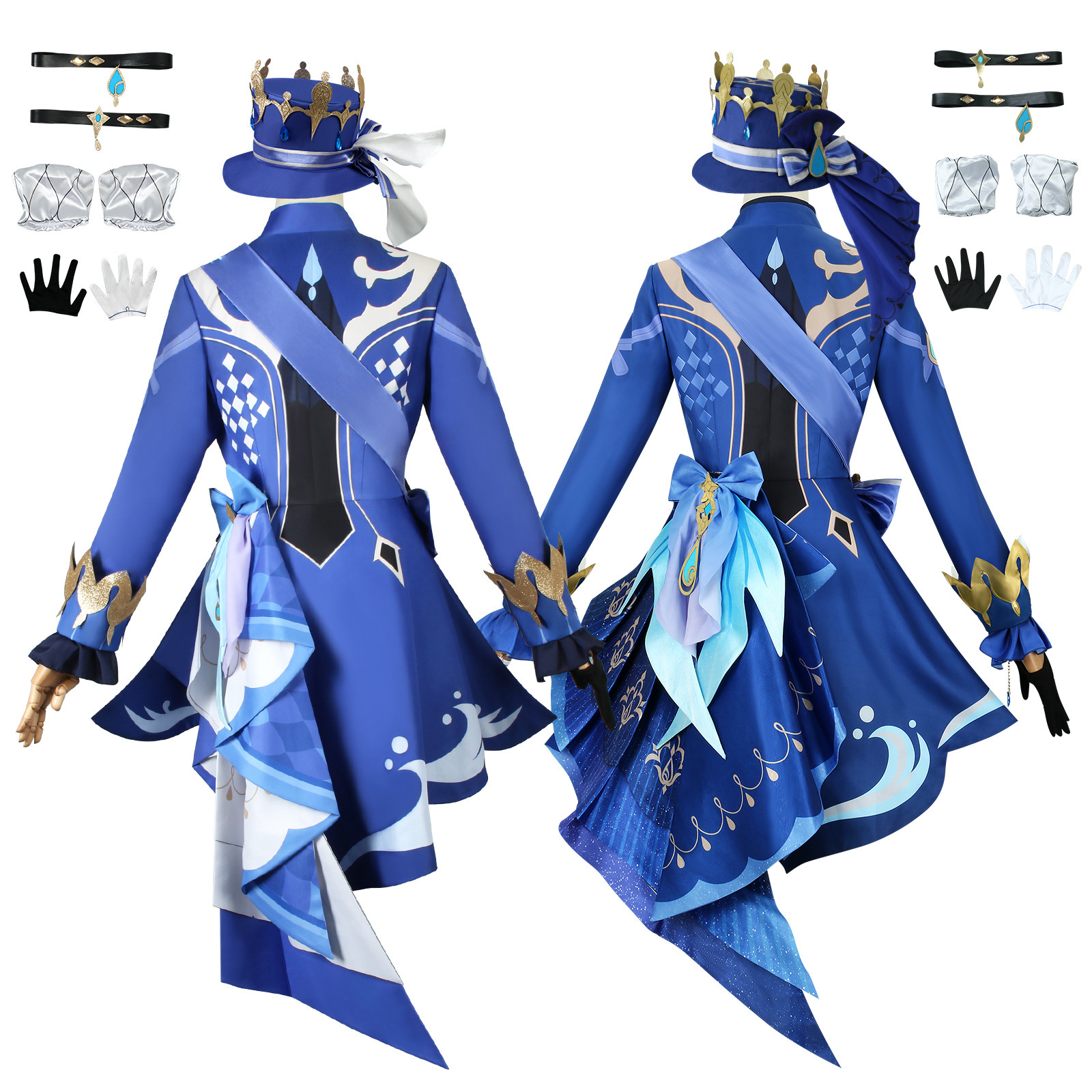 Fantasy Water Element Cosplay  - Women Shoes Xxl ulasan dan harga