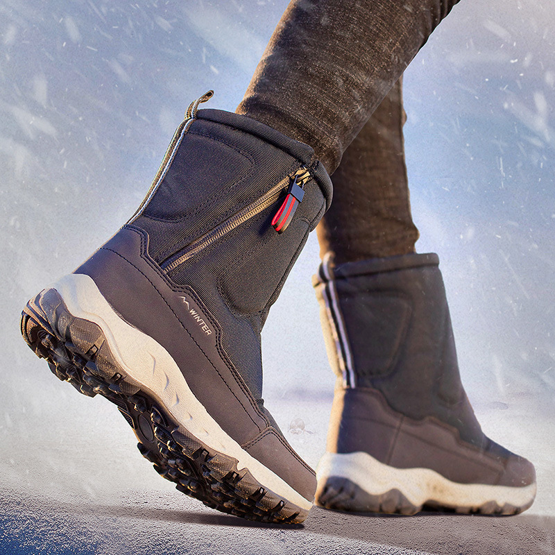Winter Northeast Thickened Men - Women'S Shoes Water Resistant ulasan dan harga