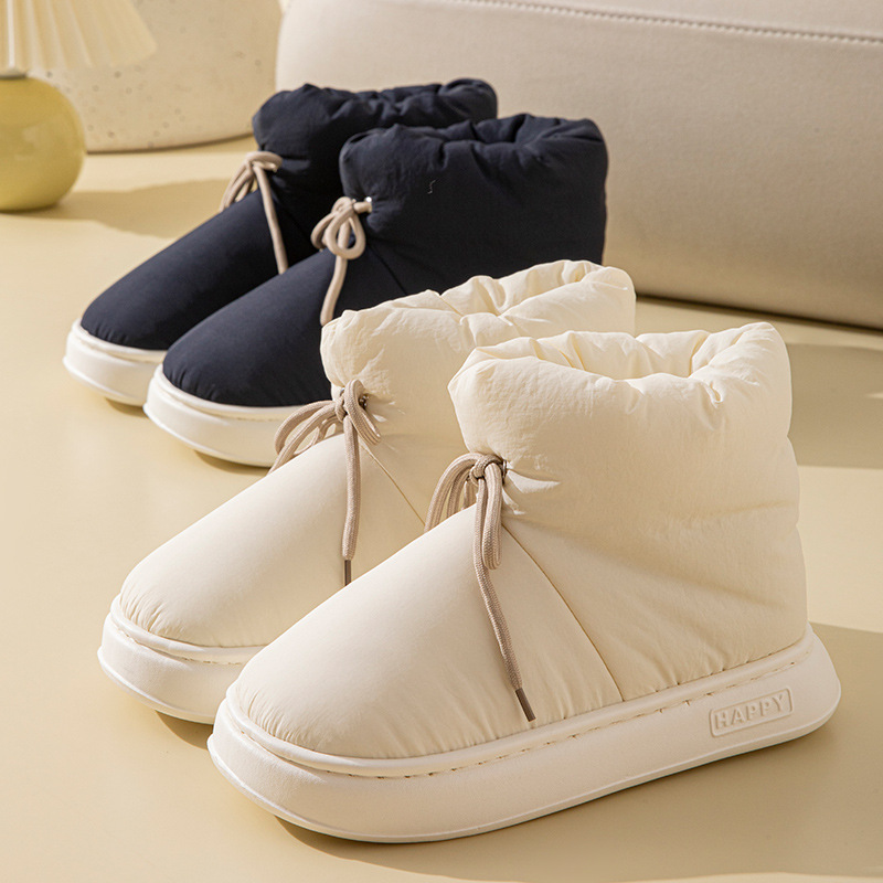 Couple Chunky Women Snow Boots - Women'S Shoes Water Resistant ulasan dan harga