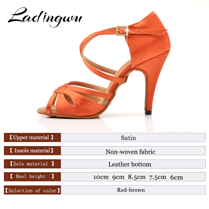 Ladingwu Women's Red-Brown Sat - Women'S Shoes Red Bottoms ulasan dan harga