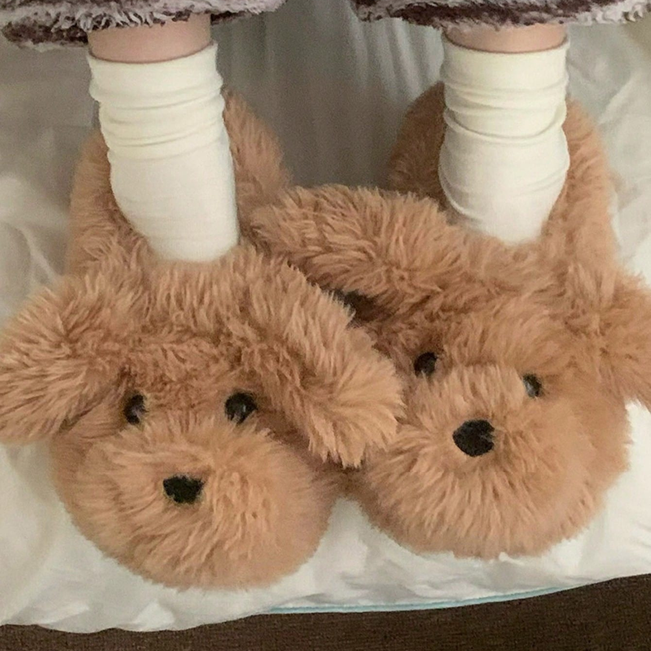 Women House Fur Slippers Casua - Women Shoes For Winter ulasan dan harga