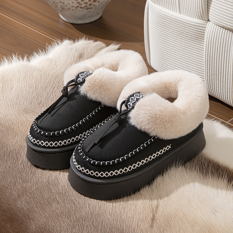 Winter Fluffy Women's Slippers - Women Shoes For Winter ulasan dan harga