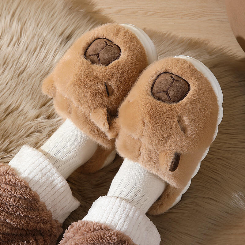 Cute Cartoon Capybara Cotton S - Women Shoes For Winter ulasan dan harga