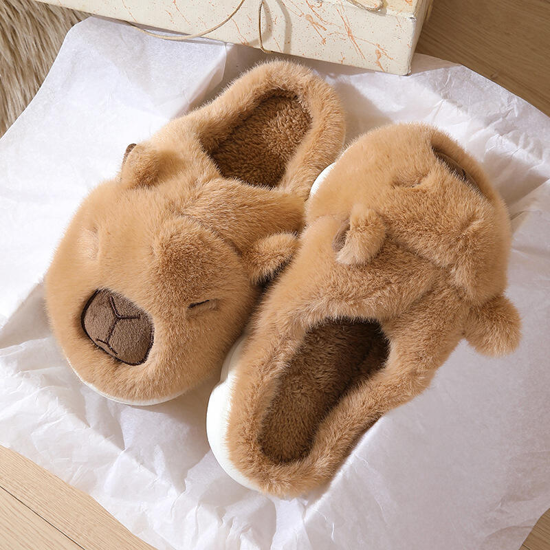 Cute Cartoon Capybara Cotton S - Women Shoes For Winter ulasan dan harga