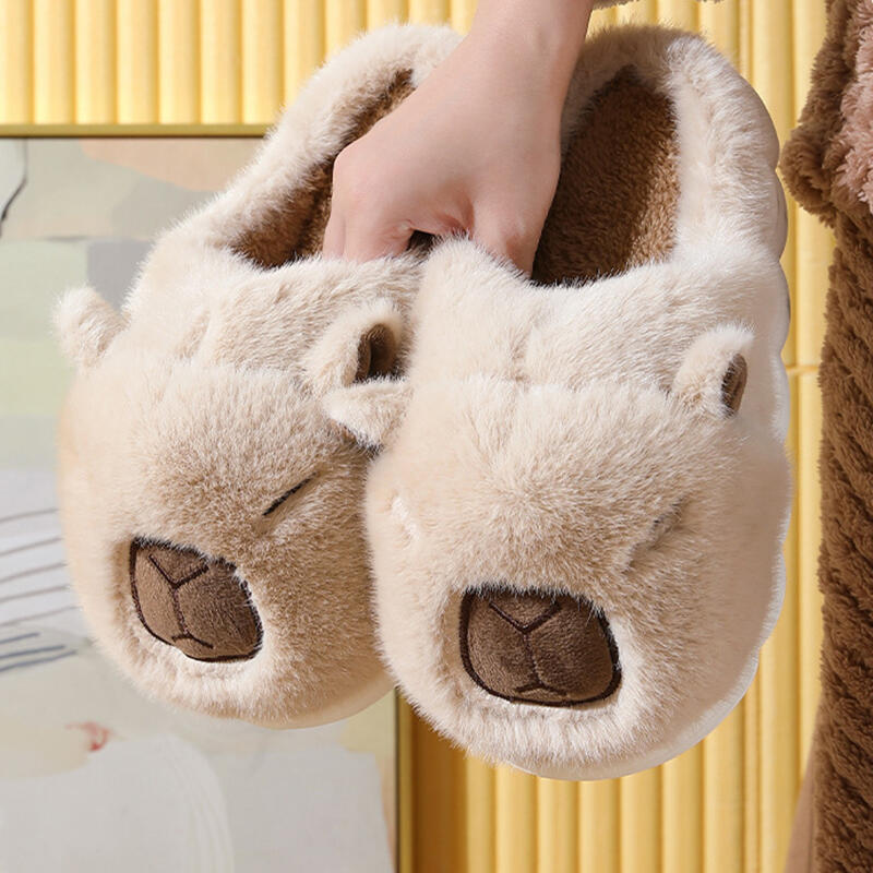 Cute Cartoon Capybara Cotton S - Women Shoes For Winter ulasan dan harga