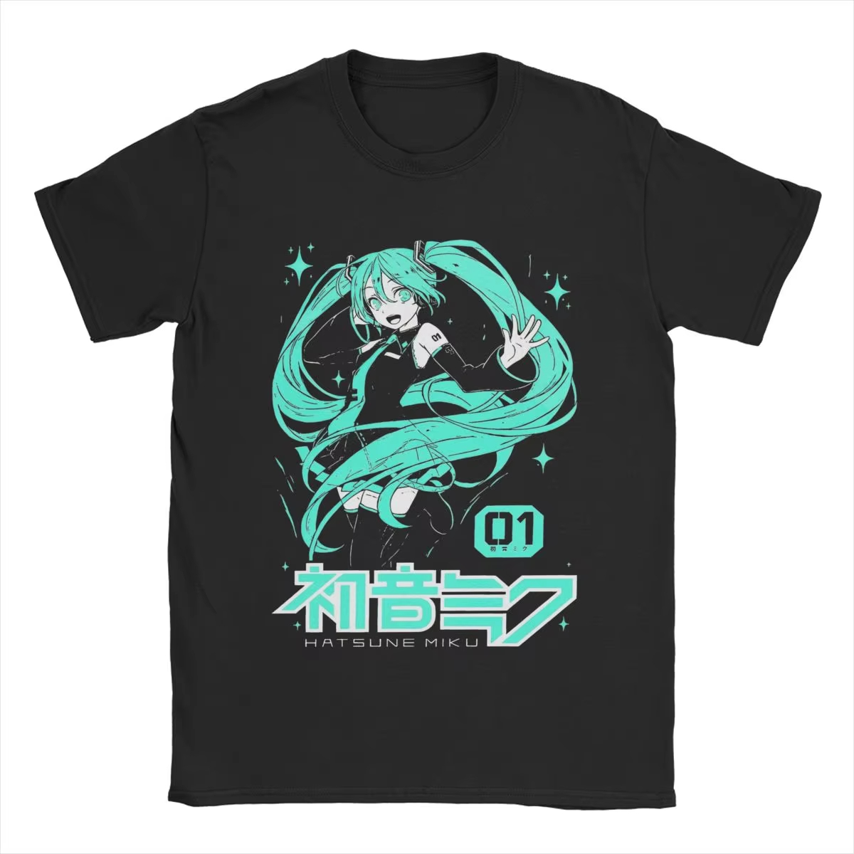 Hatsune Miku Cartoon T-shirt f - Women'S Shoes For Crews ulasan dan harga