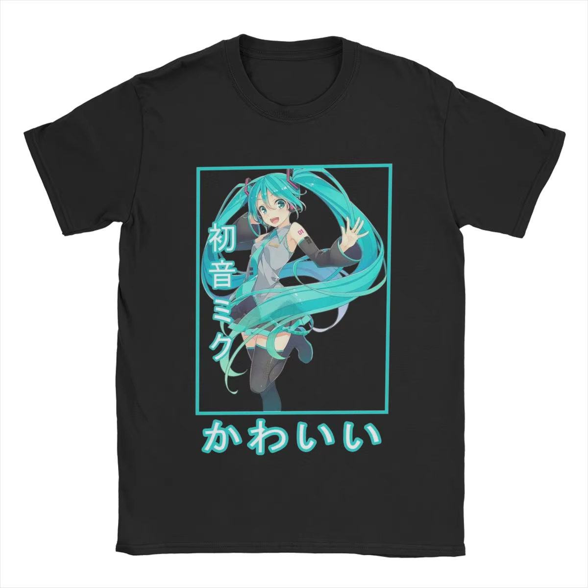 Hatsune Miku Cartoon T-shirt f - Women'S Shoes For Crews ulasan dan harga