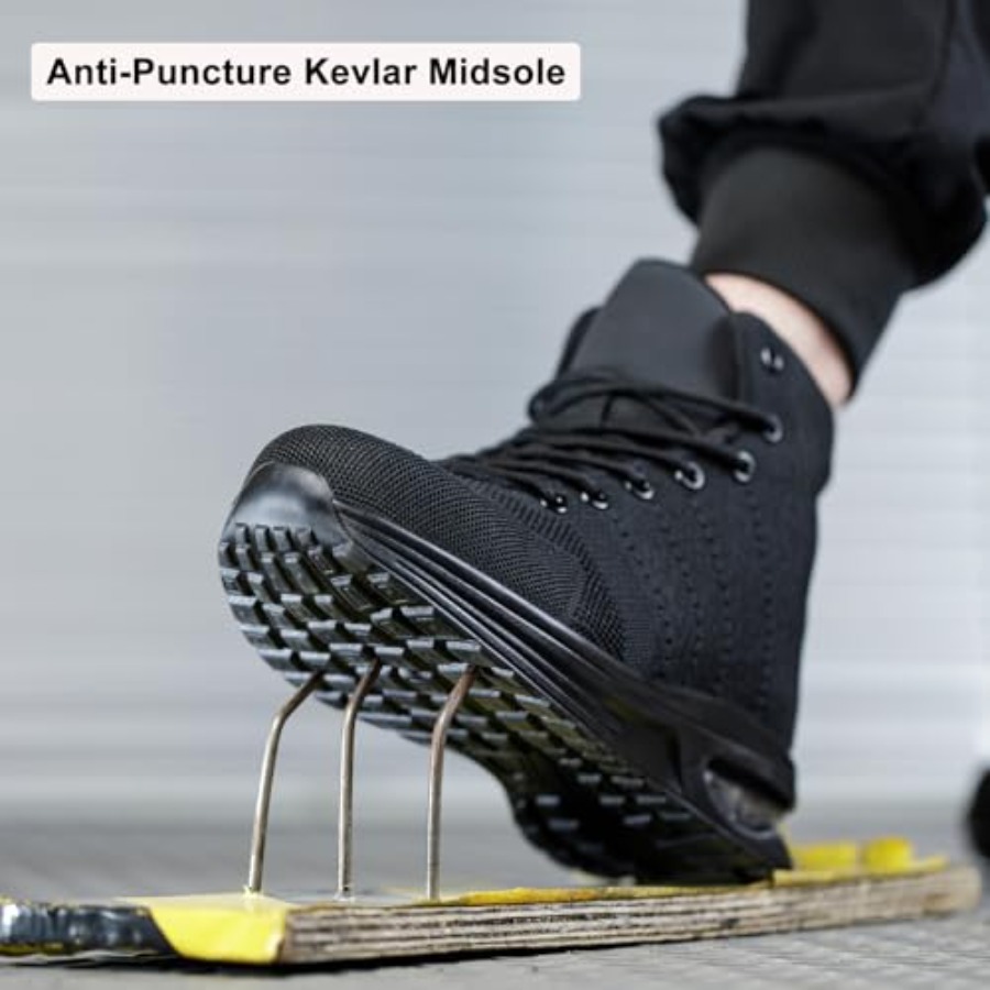 Steel Toe Work Boots for Men o - Women'S Shoes For Tennis ulasan dan harga