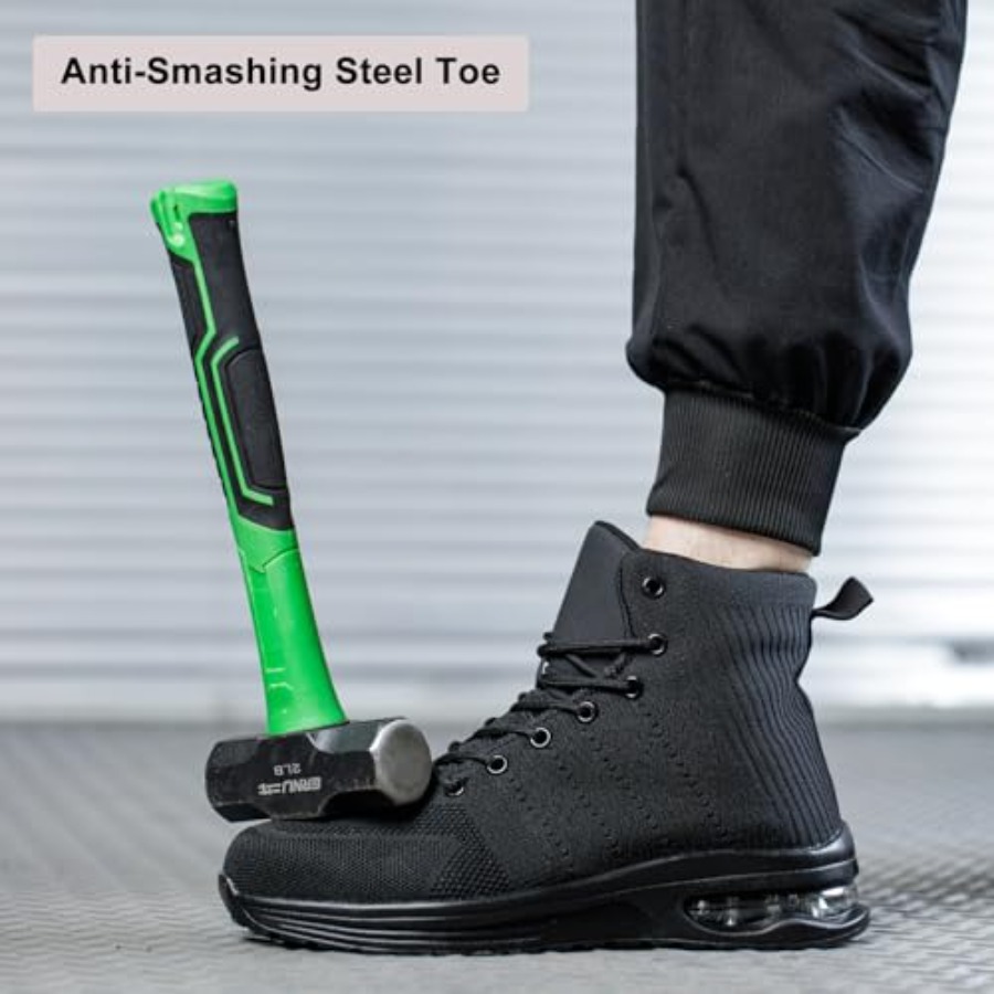Steel Toe Work Boots for Men o - Women'S Shoes For Tennis ulasan dan harga
