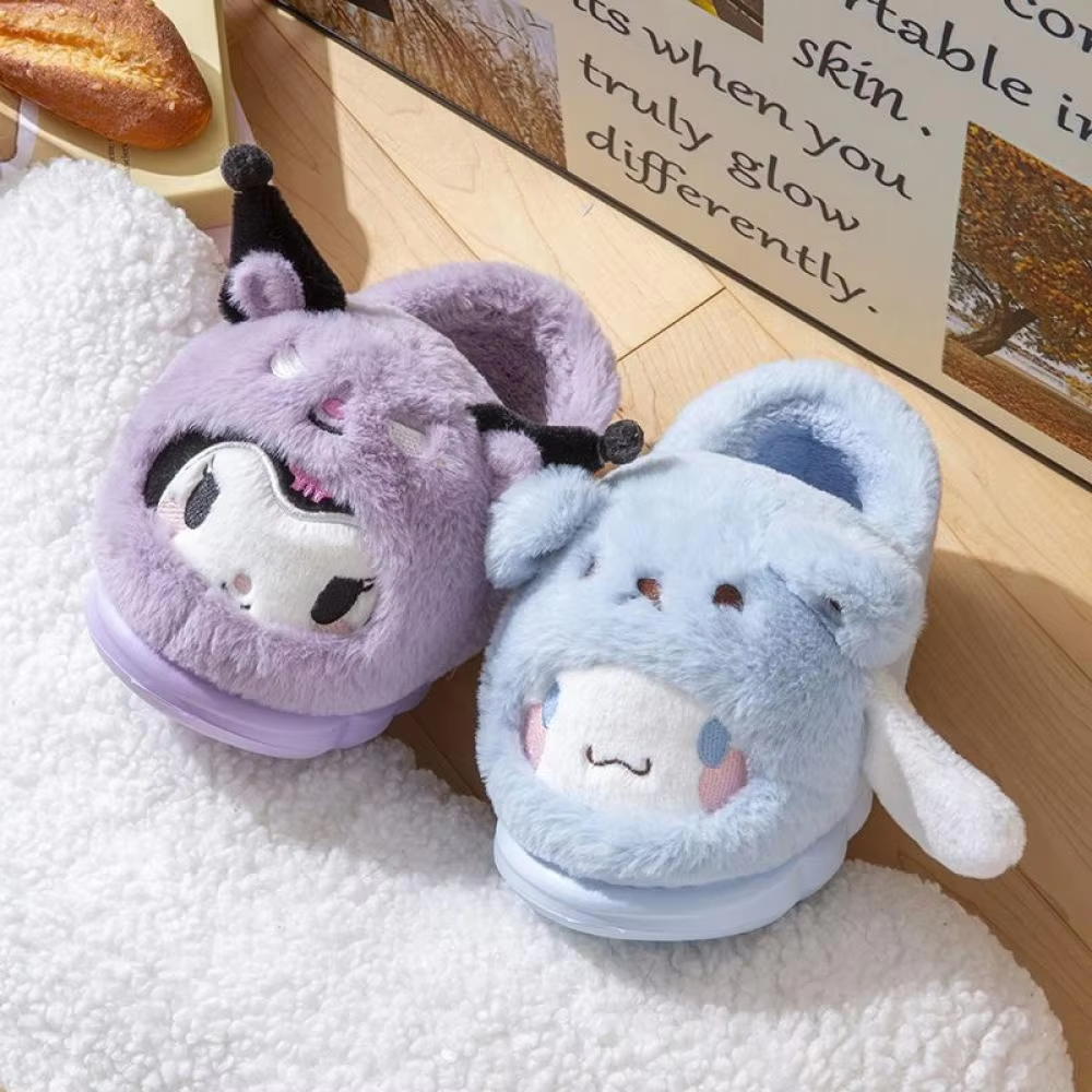 Anime Winter Plush Slippers Ku - Women Shoes For Winter ulasan dan harga