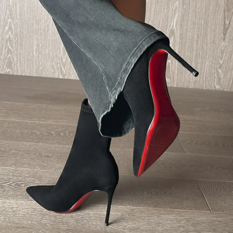 Women's Stretch Stocking Boots - Women'S Shoes Red Bottoms ulasan dan harga