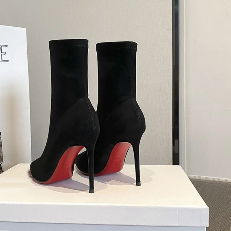 Women's Stretch Stocking Boots - Women'S Shoes Red Bottoms ulasan dan harga