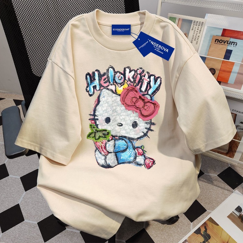Cartoon Hello Kitty anime high - Women Shoes Xxl ulasan dan harga