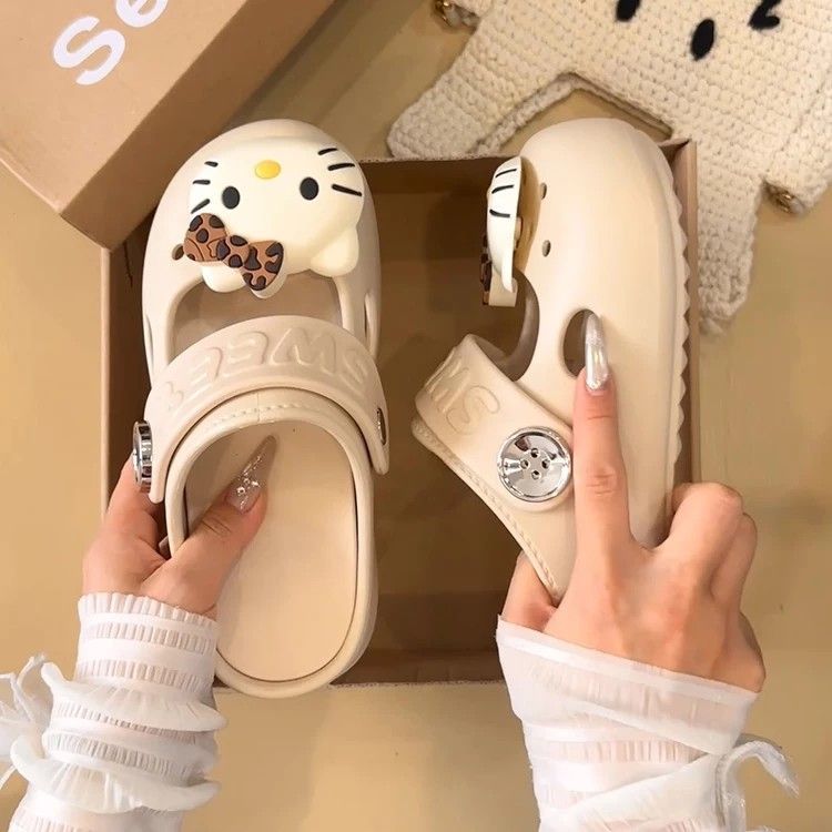 New Hello Kitty Girls Clogs Cu - Women'S Shoes Clogs ulasan dan harga