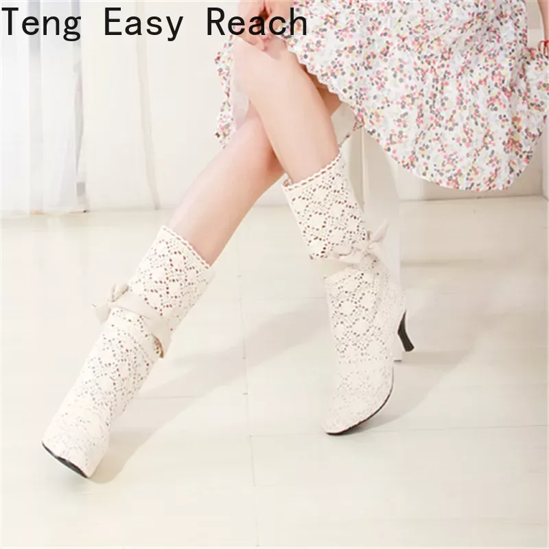 Crochet Summer Boots 2024 New  - Women Shoes Xxl ulasan dan harga