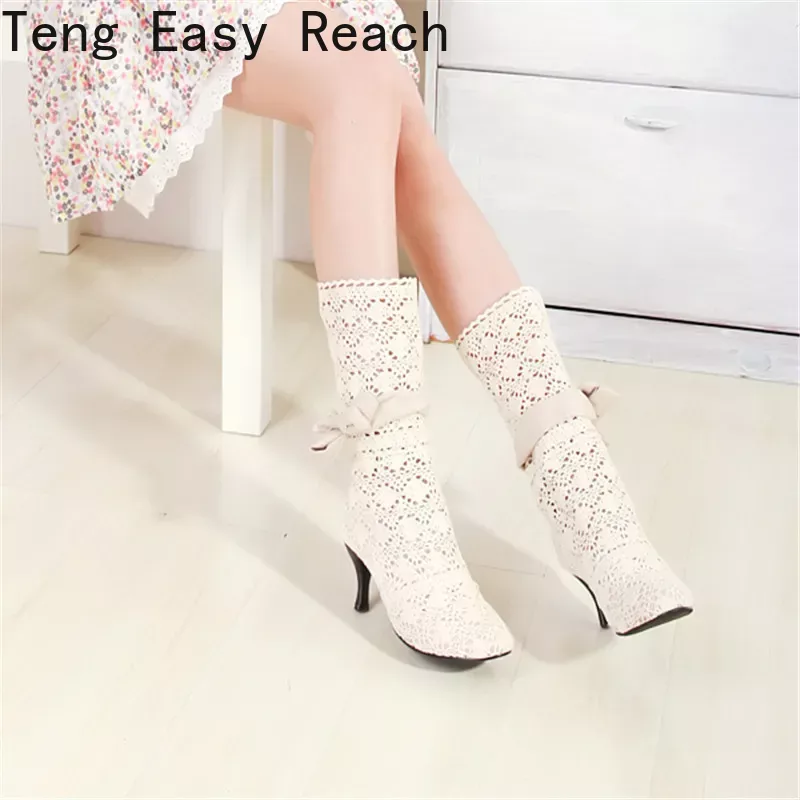 Crochet Summer Boots 2024 New  - Women Shoes Xxl ulasan dan harga