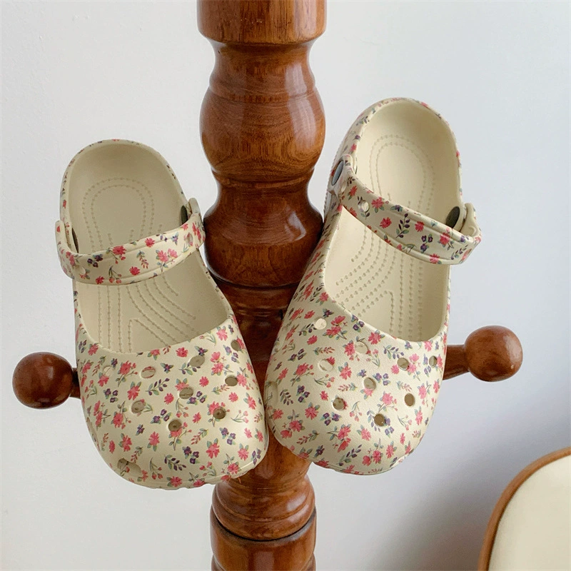 New Summer Floral Girls Ballet - Women'S Shoes Clogs ulasan dan harga