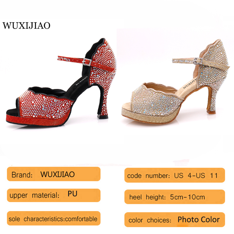 WUXIJIAO New Red and Glod Flas - Women'S Shoes Red Bottoms ulasan dan harga