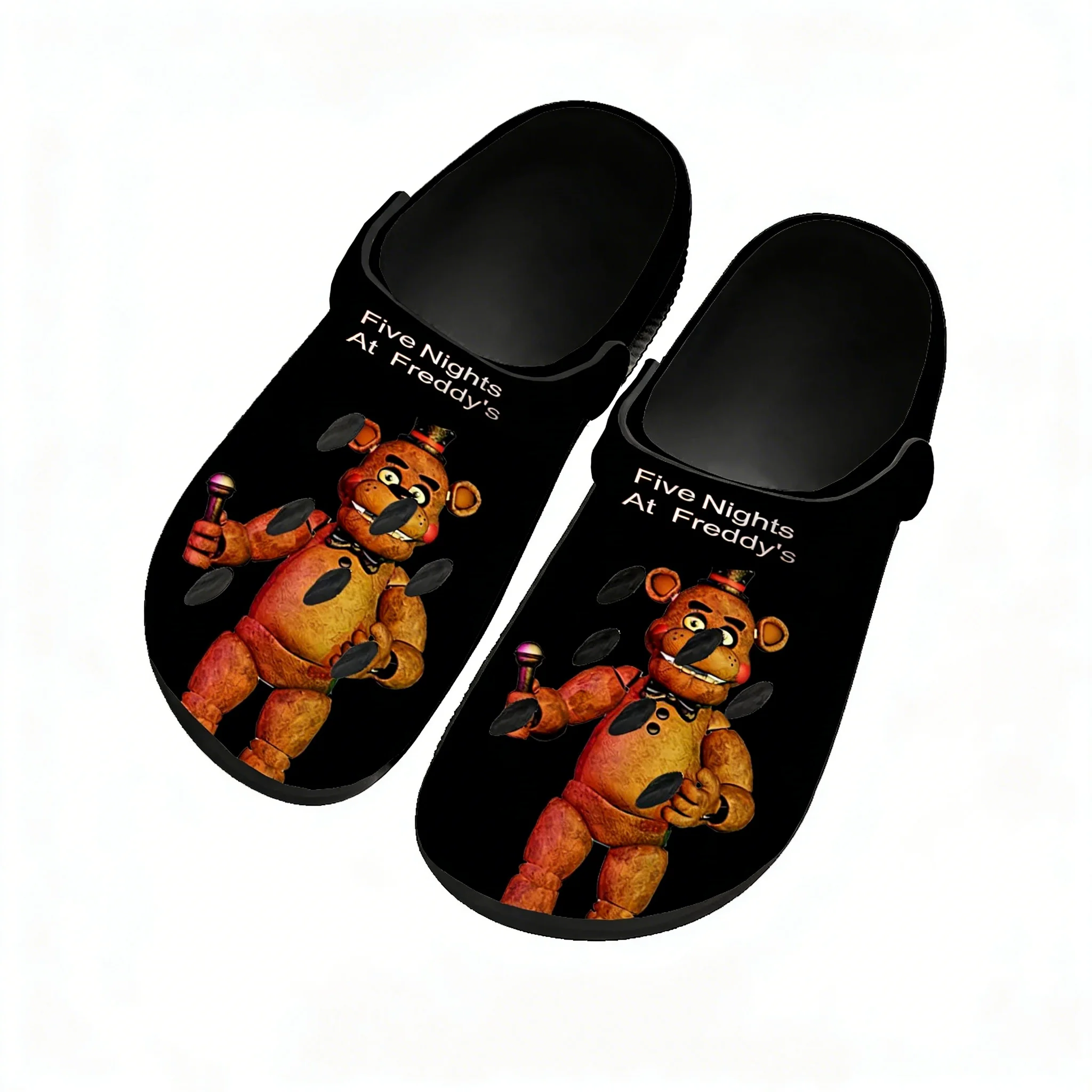 Fnaf F-Freddy Anime At Game Ni - Women'S Shoes Clogs ulasan dan harga