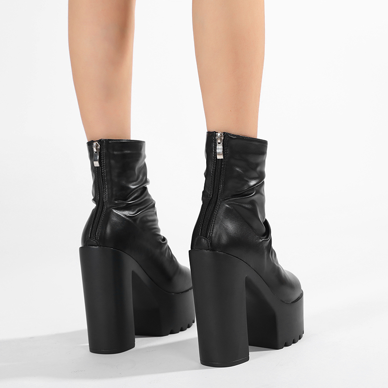 Gdgydh Autumn Platform Ruched  - Women'S Shoes Water Resistant ulasan dan harga