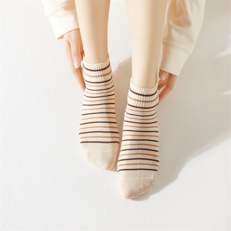 5 Pairs-American style ankle s - Women'S Shoes For Crews ulasan dan harga
