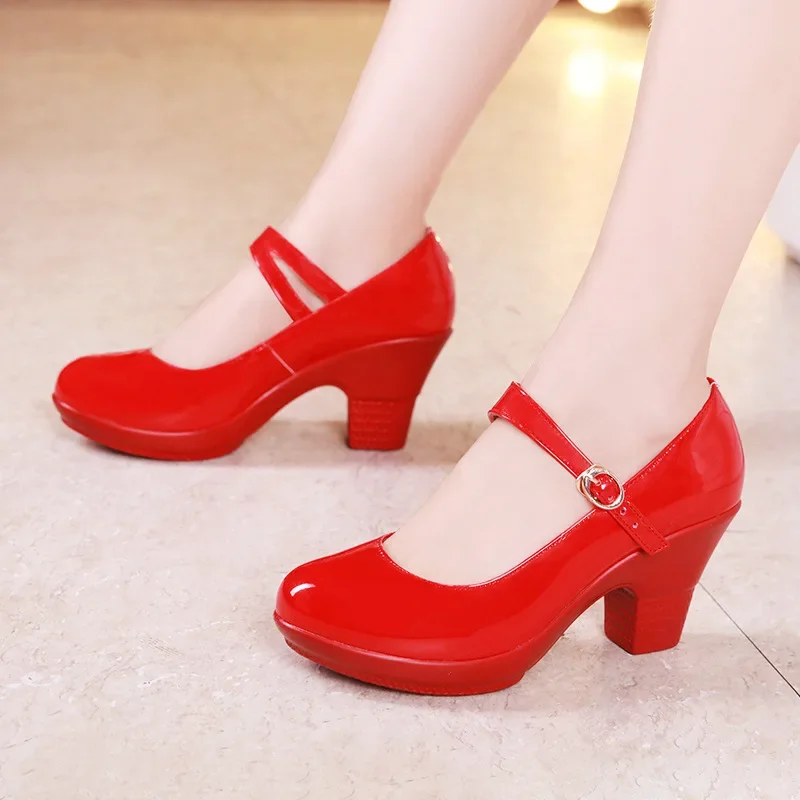 Small Size 32-43 Medium Block  - Women'S Shoes Red Bottoms ulasan dan harga
