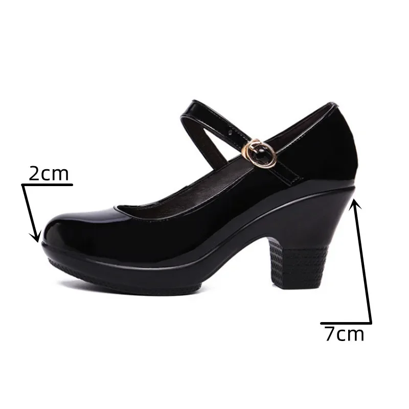 Small Size 32-43 Medium Block  - Women'S Shoes Red Bottoms ulasan dan harga