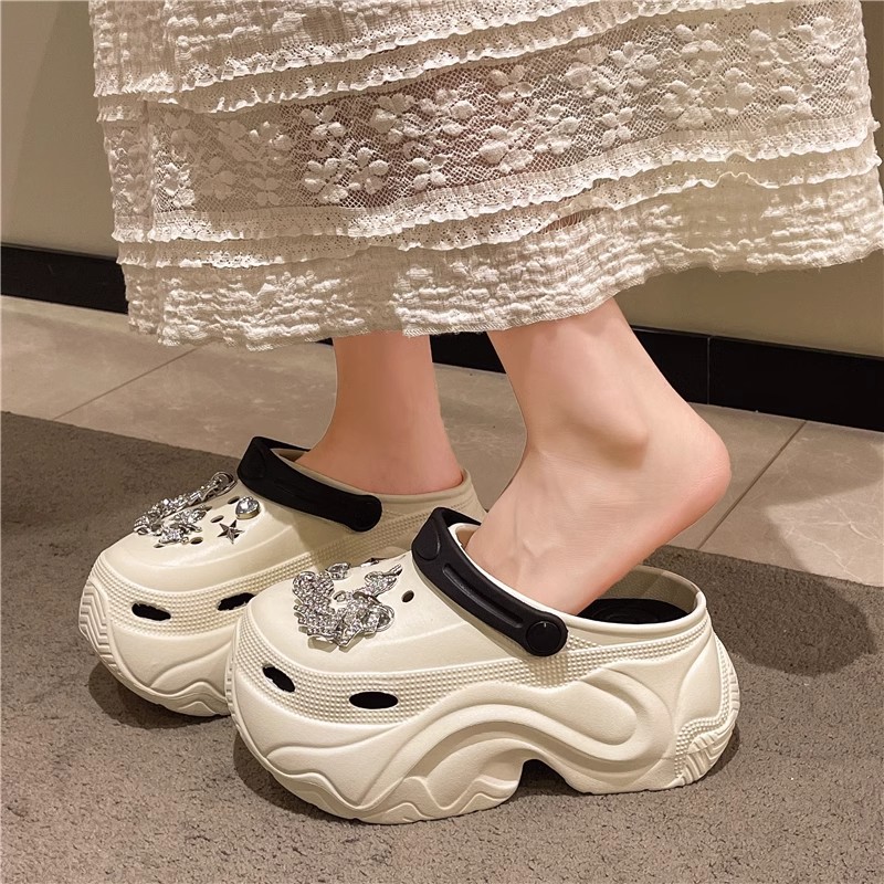New Fashionable Versatile Plat - Women'S Shoes Clogs ulasan dan harga