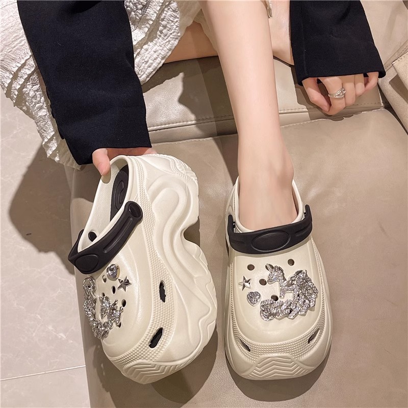New Fashionable Versatile Plat - Women'S Shoes Clogs ulasan dan harga