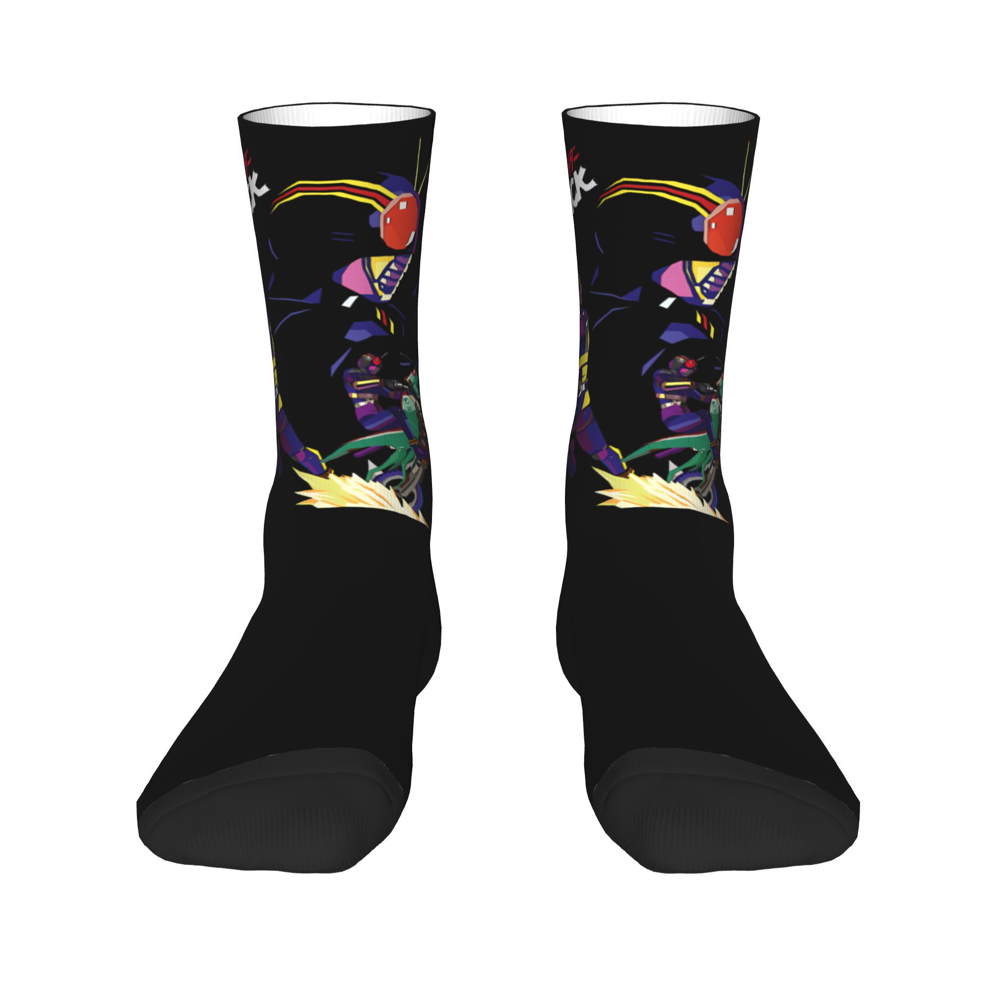 Kamen Rider Black  Middle Sock - Women'S Shoes For Crews ulasan dan harga