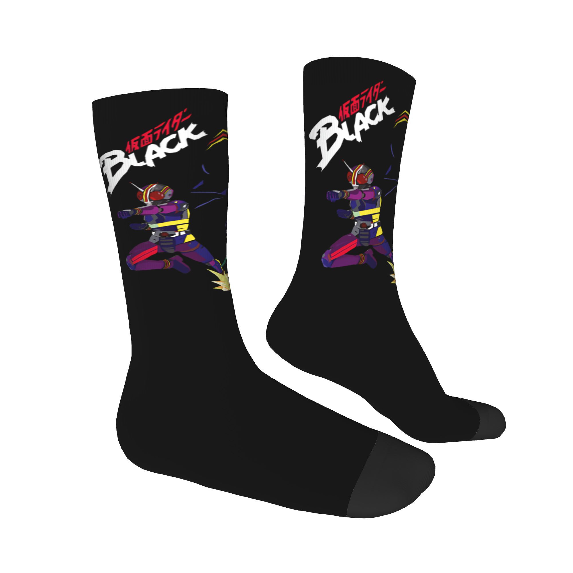Kamen Rider Black  Middle Sock - Women'S Shoes For Crews ulasan dan harga
