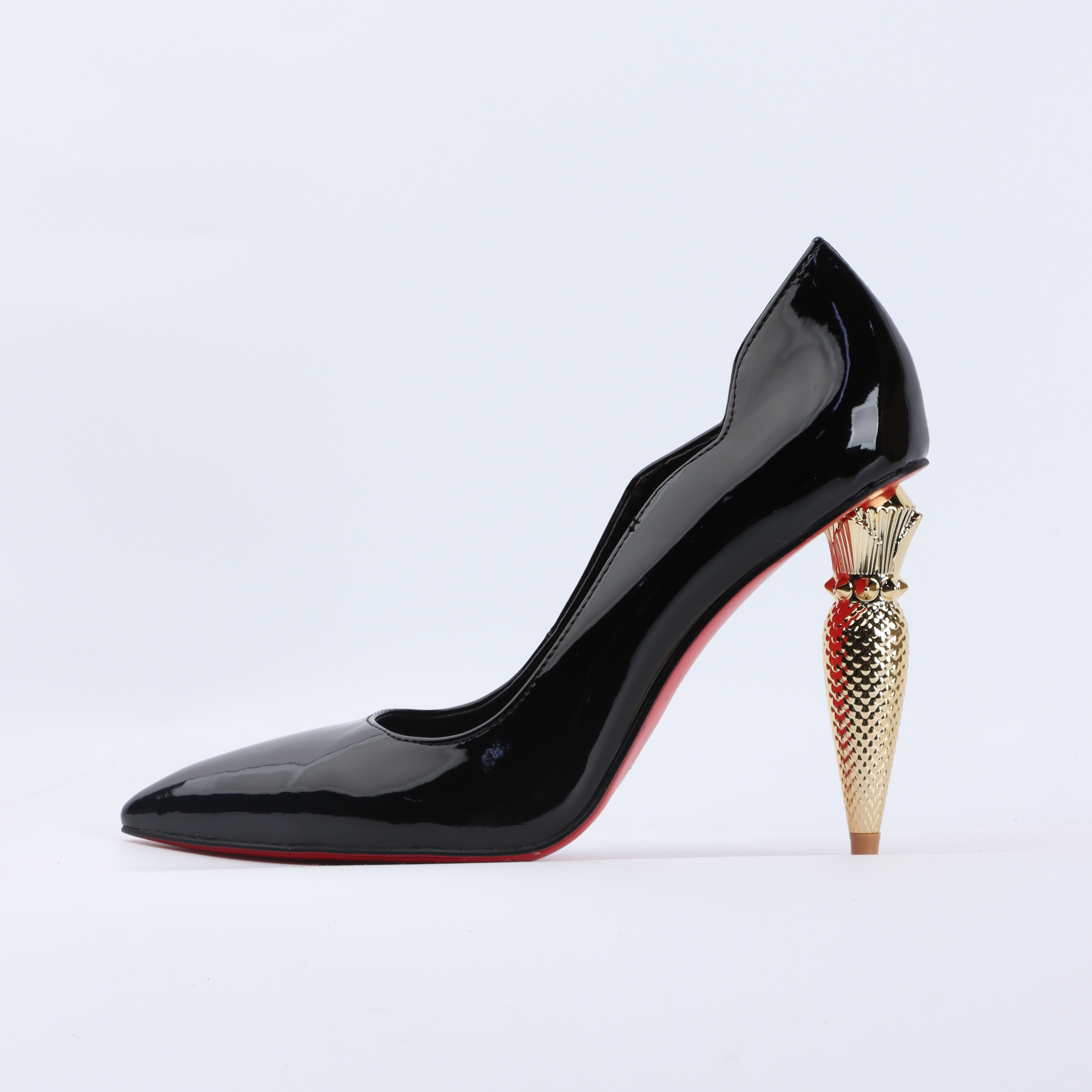 luxury Red Bottom Black Pointe - Women'S Shoes Red Bottoms ulasan dan harga